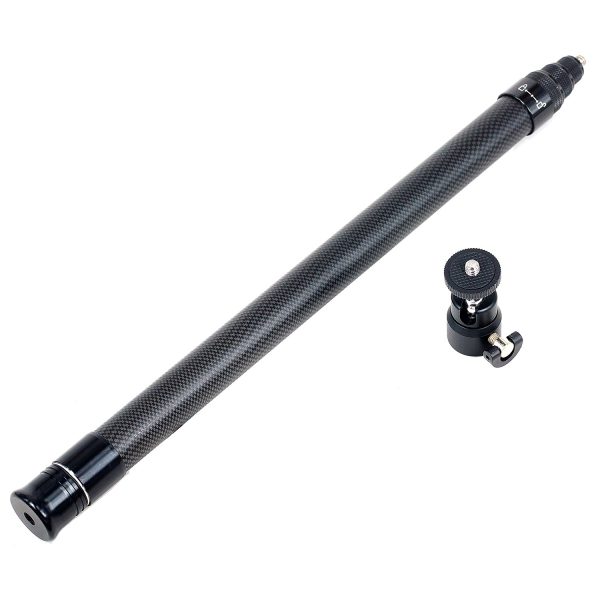 1.5m Carbon Fiber Selfie Stick Extended Monopod Pole For Insta360 X5 X4 GoPro HERO13 HERO12