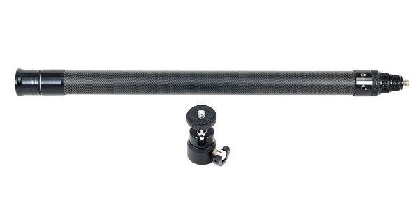 1.5m Carbon Fiber Selfie Stick Extended Monopod Pole For Insta360 X5 X4 GoPro HERO13 HERO12