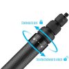 1.5m Carbon Fiber Selfie Stick Extended Monopod Pole For Insta360 X5 X4 GoPro HERO13 HERO12