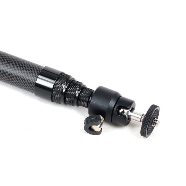 1.5m Carbon Fiber Selfie Stick Extended Monopod Pole For Insta360 X5 X4 GoPro HERO13 HERO12