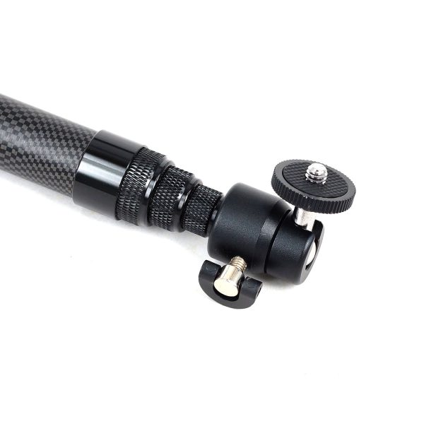 1.5m Carbon Fiber Selfie Stick Extended Monopod Pole For Insta360 X5 X4 GoPro HERO13 HERO12