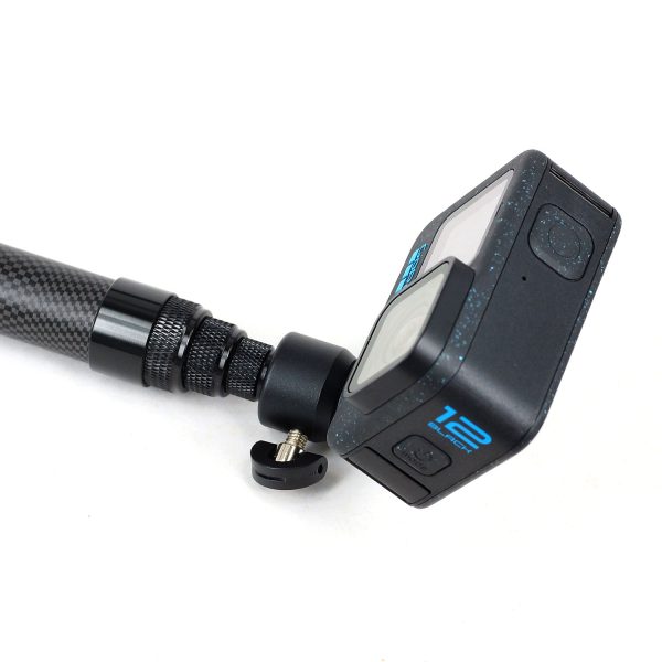 1.5m Carbon Fiber Selfie Stick Extended Monopod Pole For Insta360 X5 X4 GoPro HERO13 HERO12