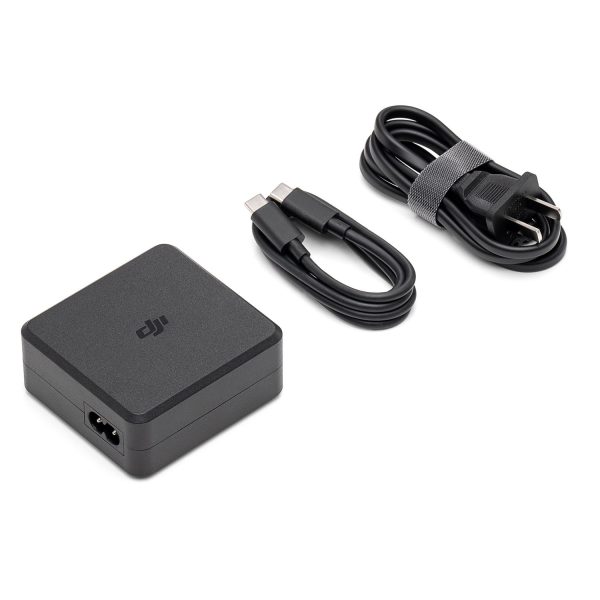 Sealed DJI 100W Desktop Charger – Dual USB‑C Fast Charge for Mavic 3/Air 3/Avata